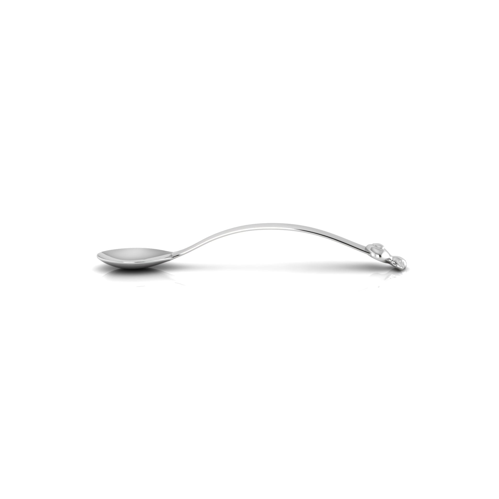 Sterling Silver Feeding Spoon - Duck