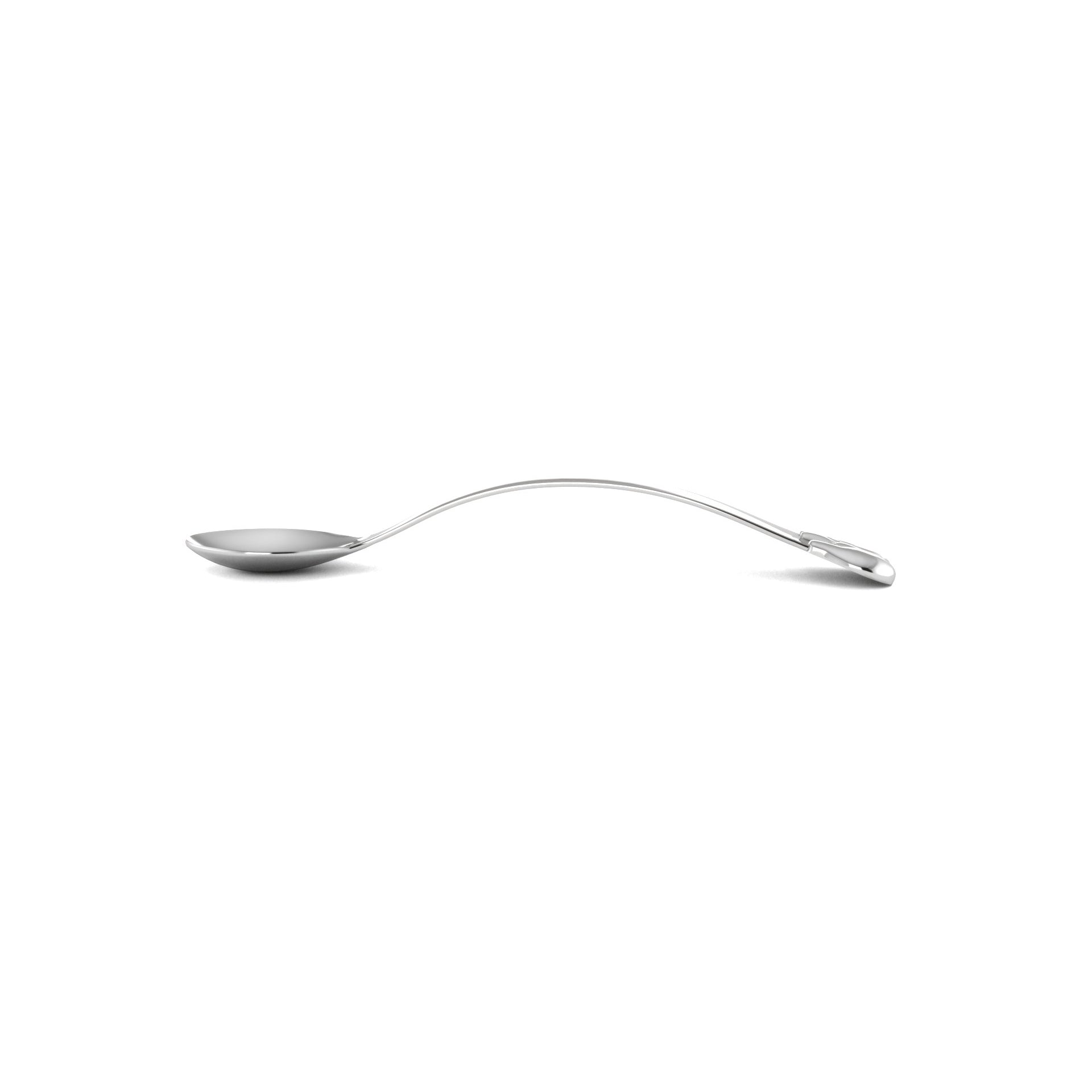 Sterling Silver Feeding Spoon - Elephant