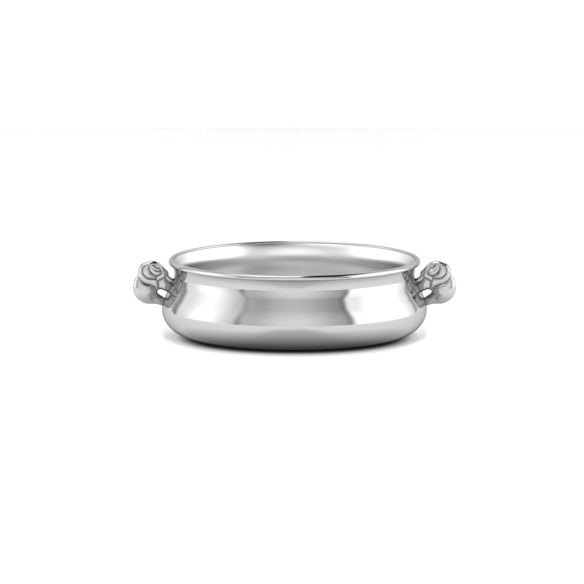 Sterling Silver Porringer - Elephant