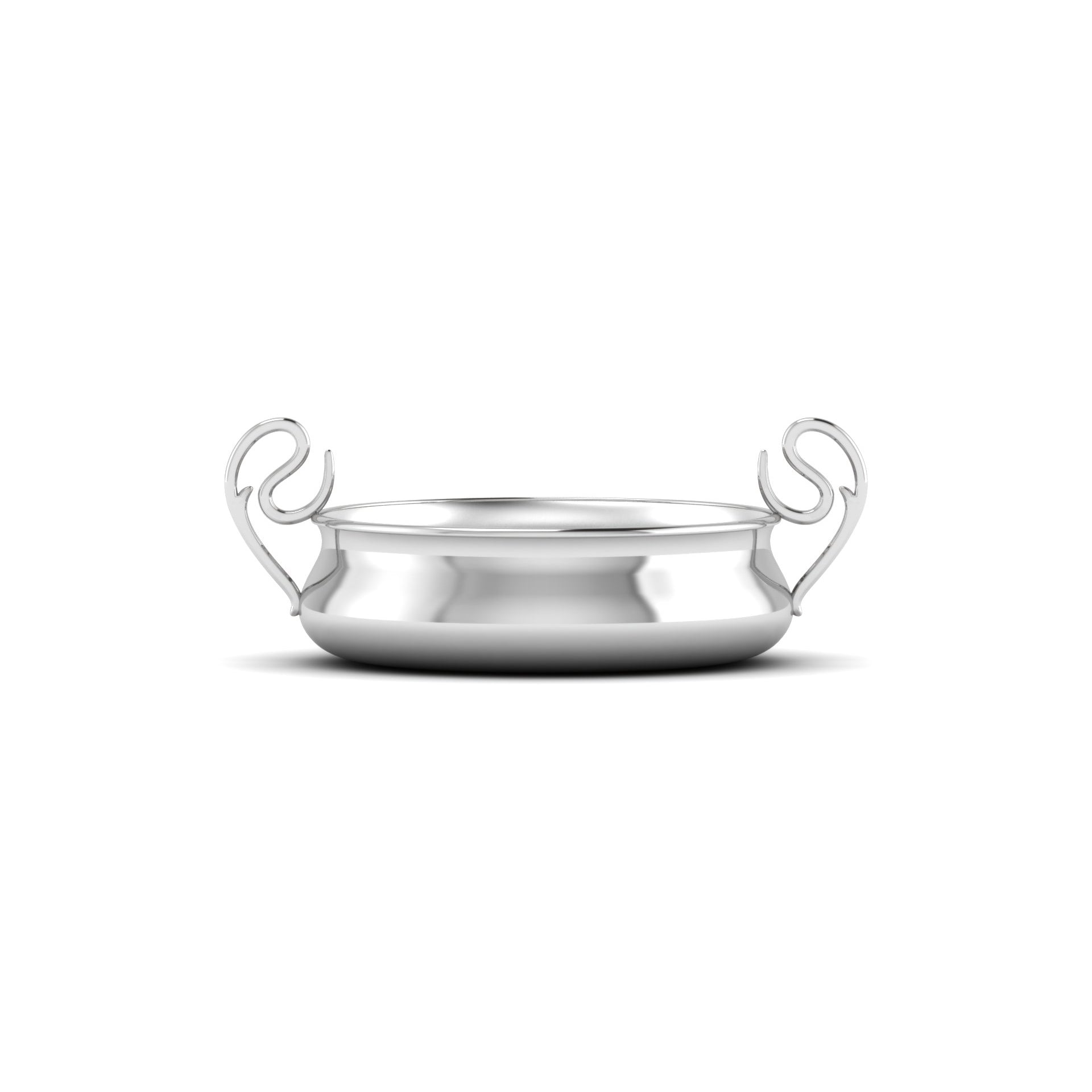 Sterling Silver Porringer - Curve