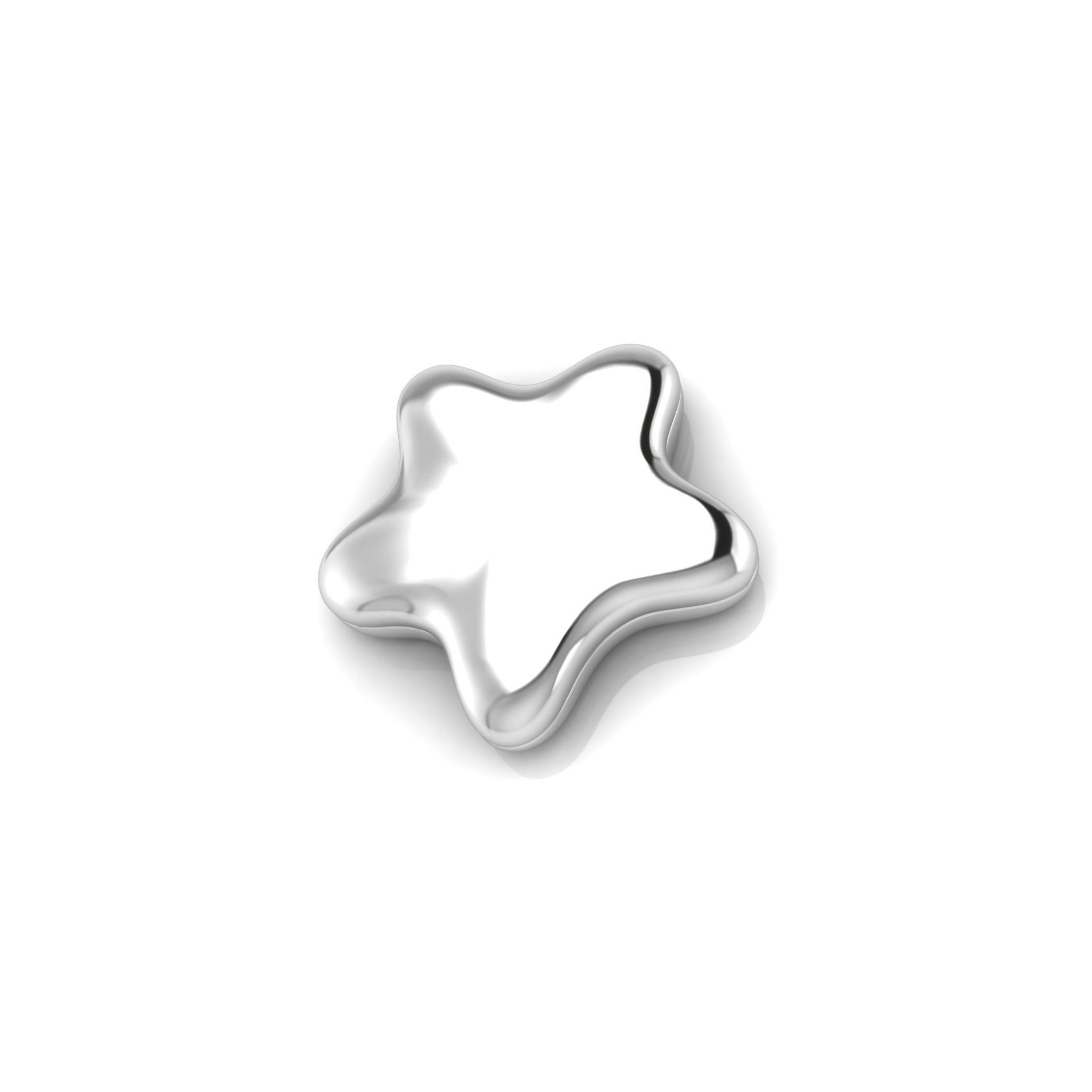 Sterling Silver Box - Star