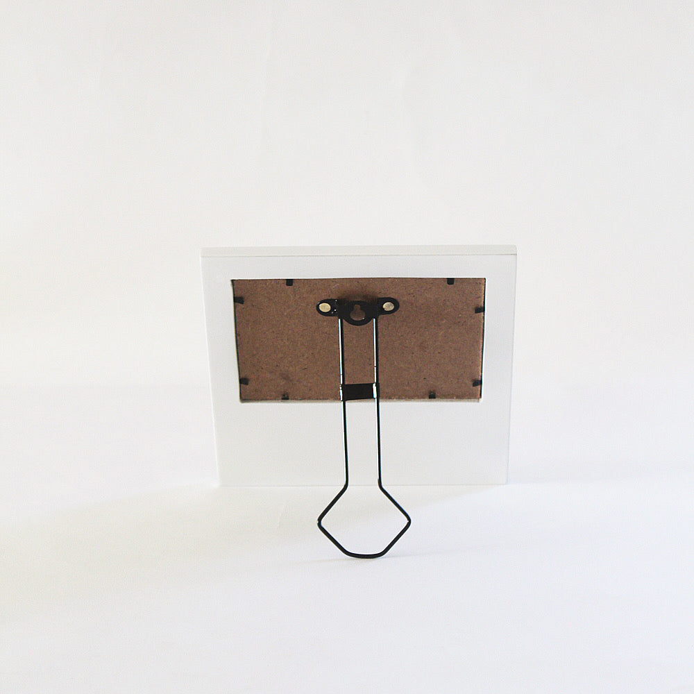 Personalized Square Frame - Blue