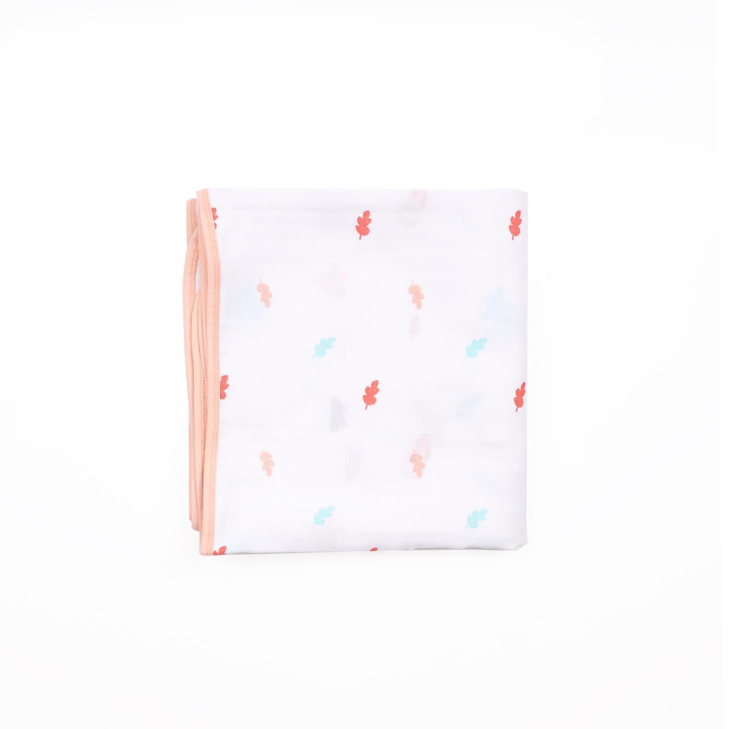 Kicks & Crawl - Pink Bunnies Organic Reversible Blanket