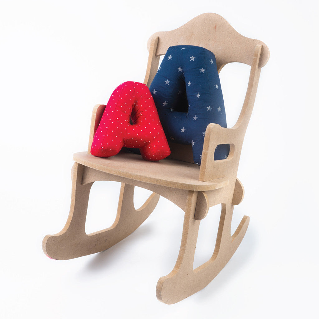 Build - a - Rocking Chair (With an Initial)