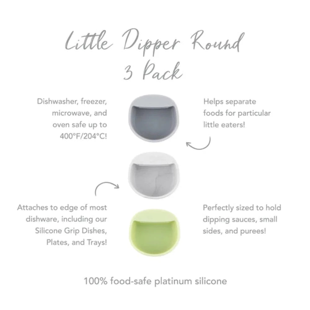 Bumkins Little Dippers 3 Pack-Mealtime Essentials-Bumkins-Toycra