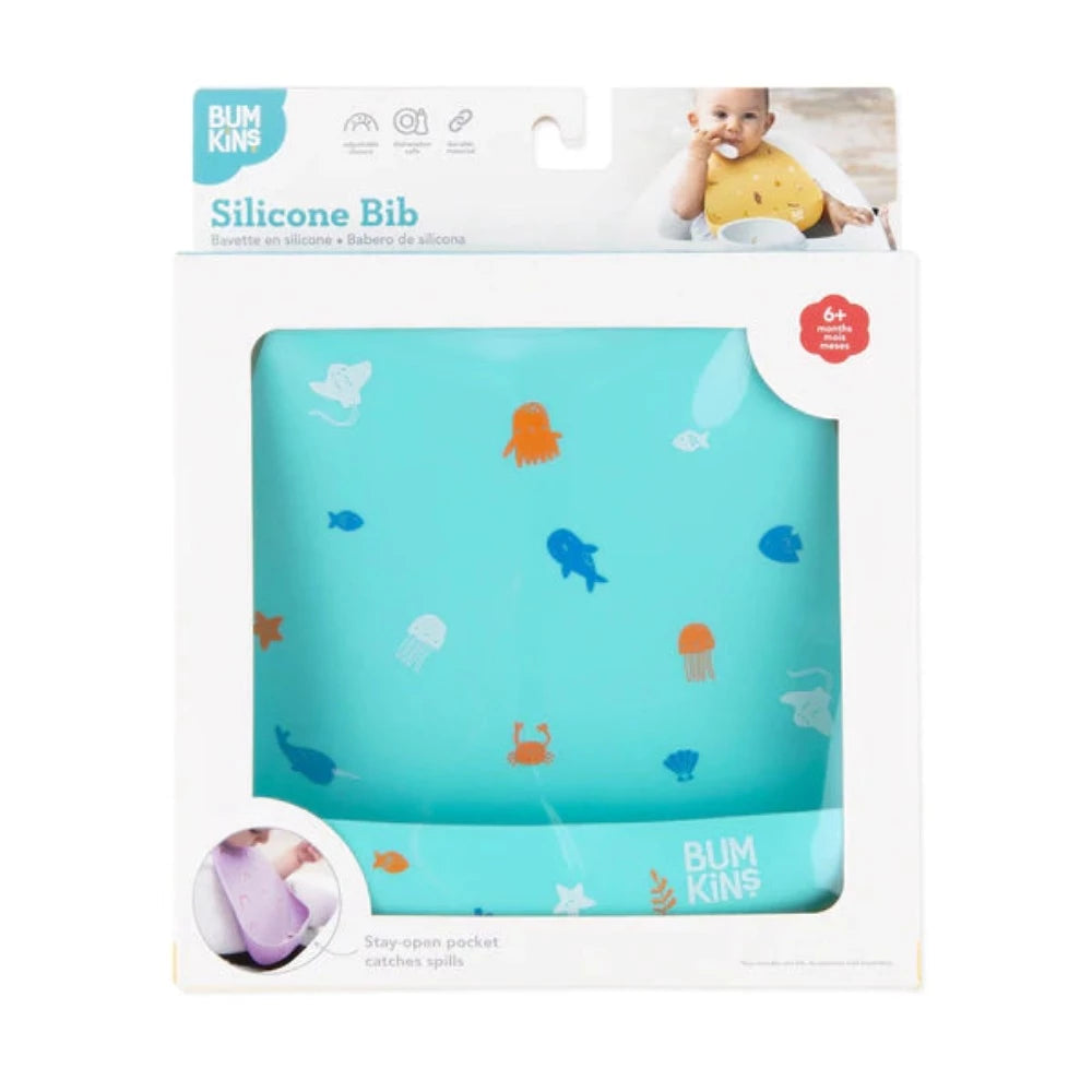 Bumkins Silicone Bib-Mealtime Essentials-Bumkins-Toycra