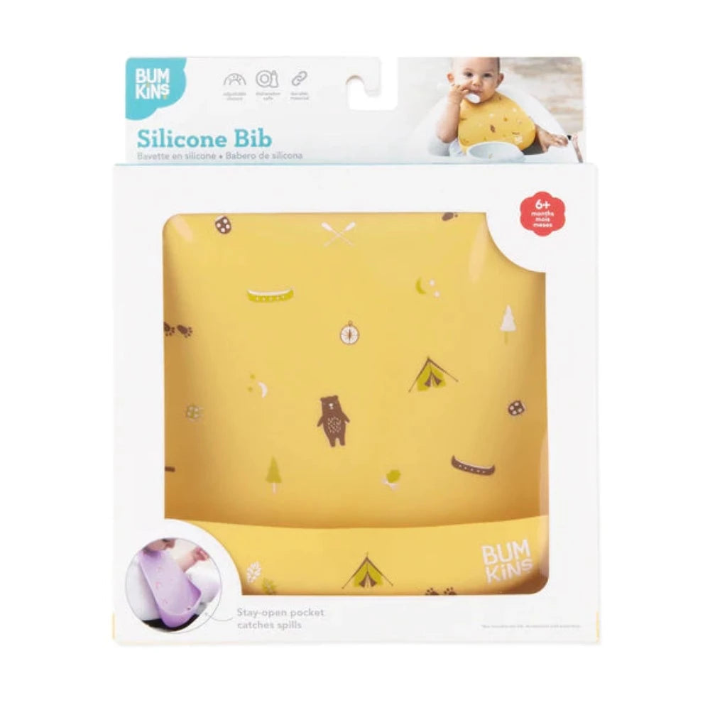 Bumkins Silicone Bib-Mealtime Essentials-Bumkins-Toycra