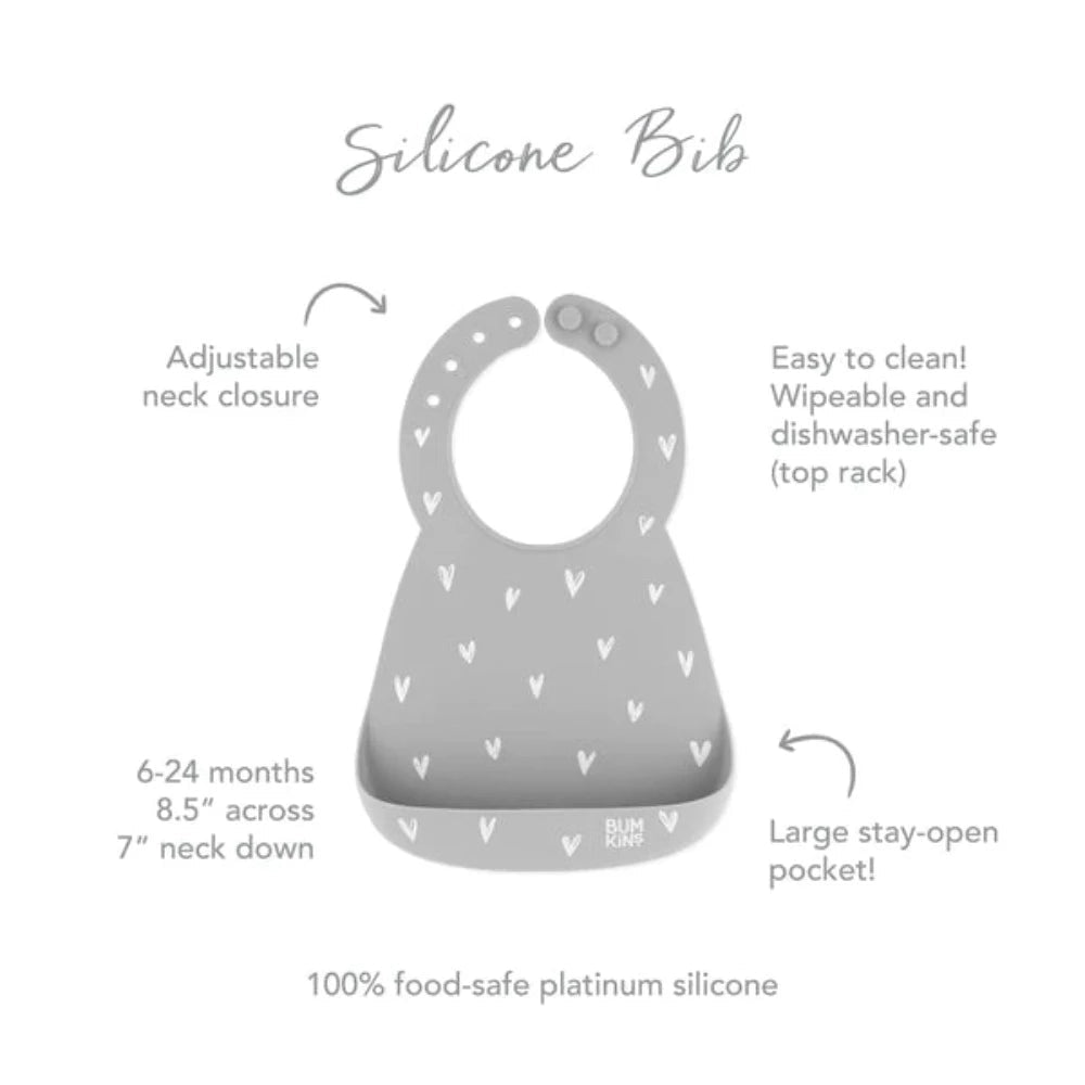 Bumkins Silicone Bib-Mealtime Essentials-Bumkins-Toycra