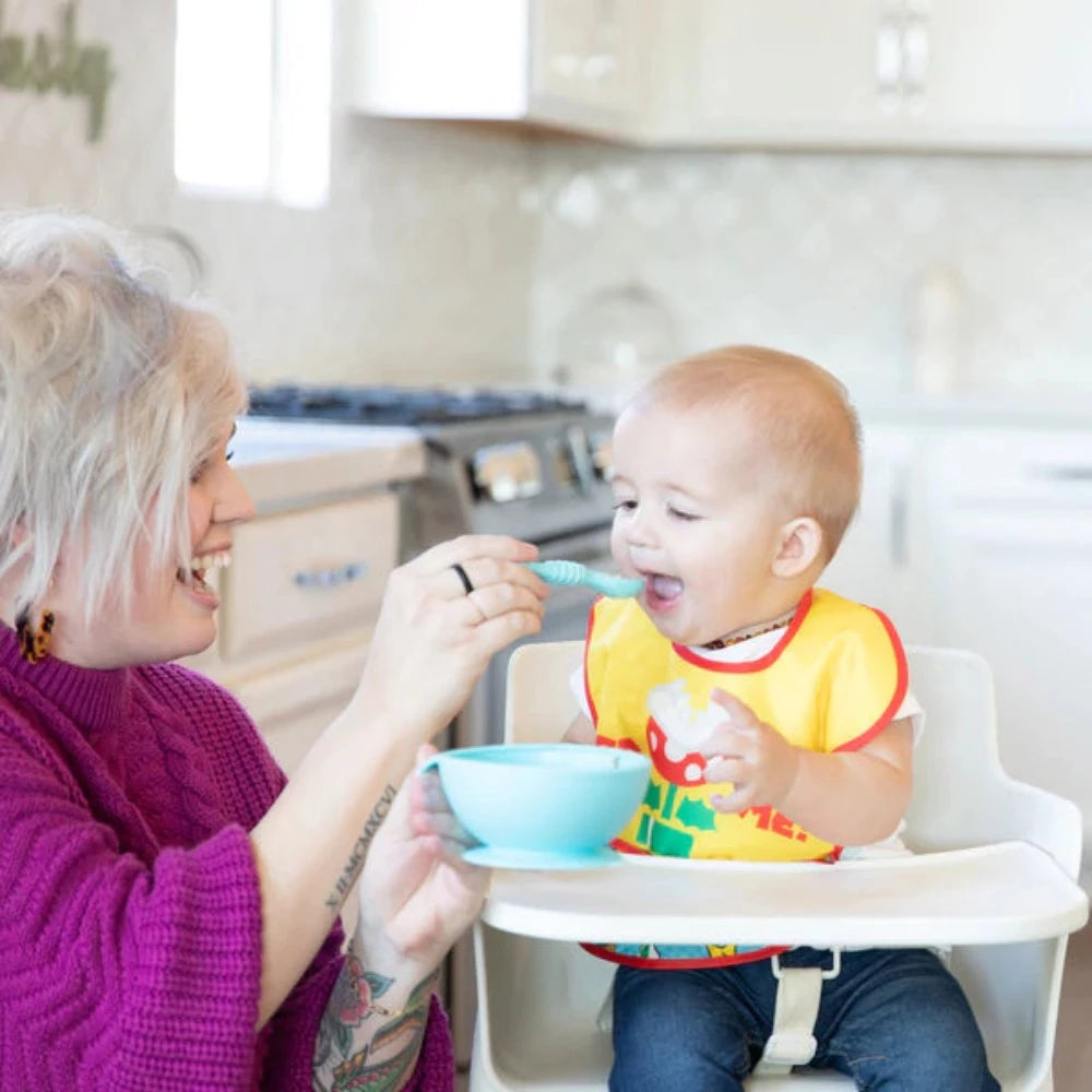 Bumkins Silicone First Feeding Set-Mealtime Essentials-Bumkins-Toycra