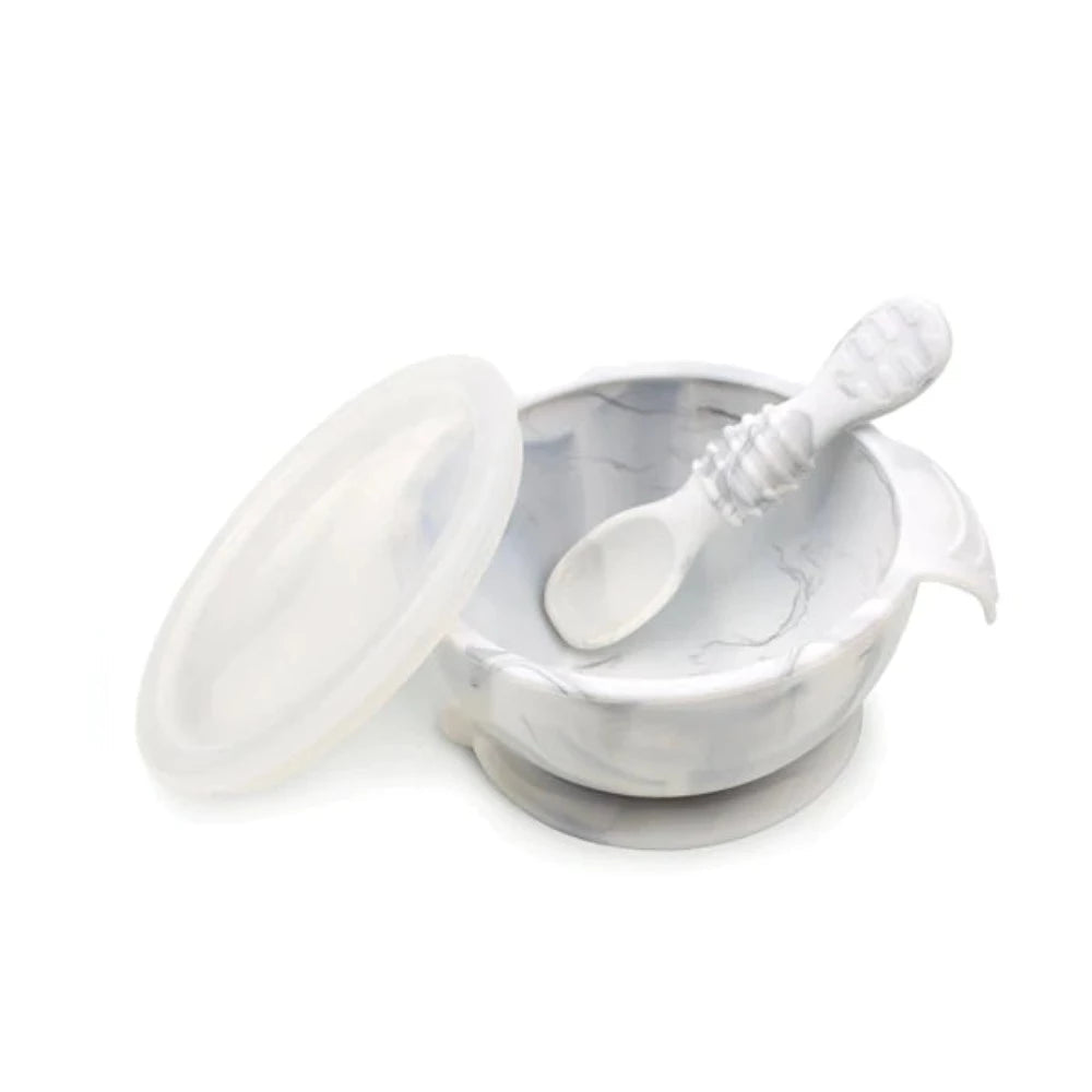 Bumkins Silicone First Feeding Set-Mealtime Essentials-Bumkins-Toycra