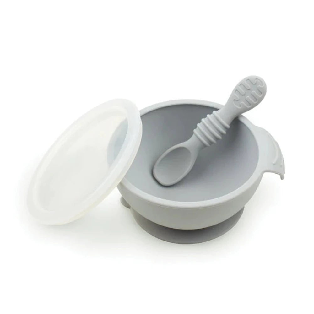 Bumkins Silicone First Feeding Set-Mealtime Essentials-Bumkins-Toycra