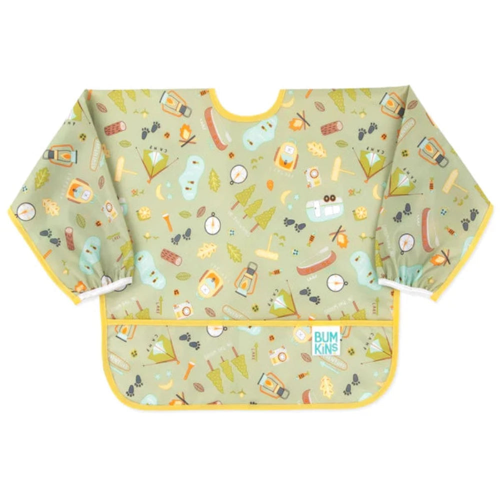 Bumkins Sleeved Bib-Mealtime Essentials-Bumkins-Toycra