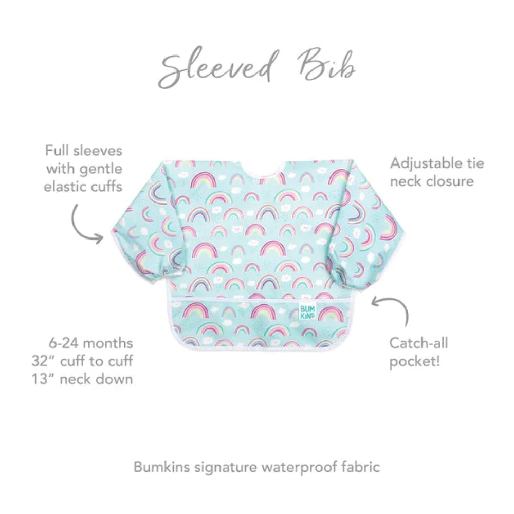 Bumkins Sleeved Bib-Mealtime Essentials-Bumkins-Toycra