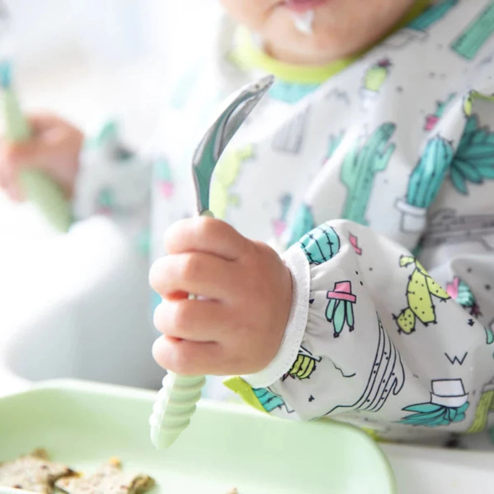 Bumkins Sleeved Bib-Mealtime Essentials-Bumkins-Toycra