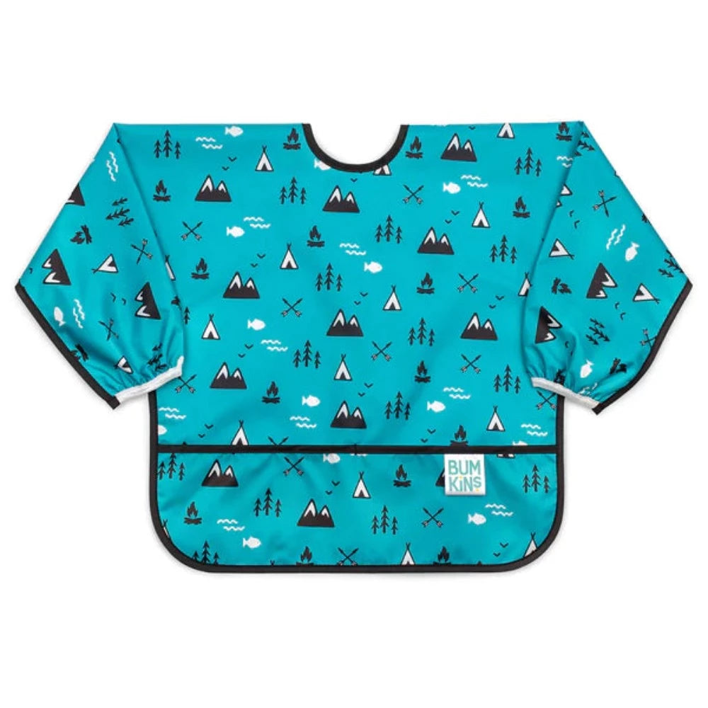 Bumkins Sleeved Bib-Mealtime Essentials-Bumkins-Toycra