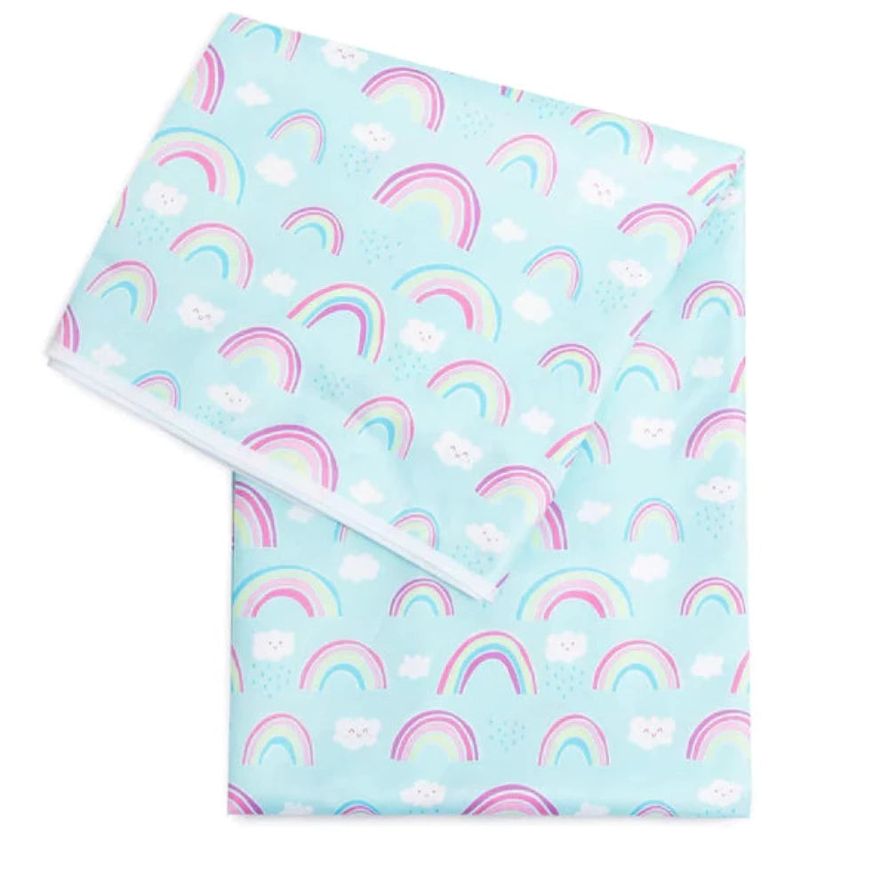 Bumkins Splat Mat: Rainbows-Mats, Gym & Activity-Bumkins-Toycra