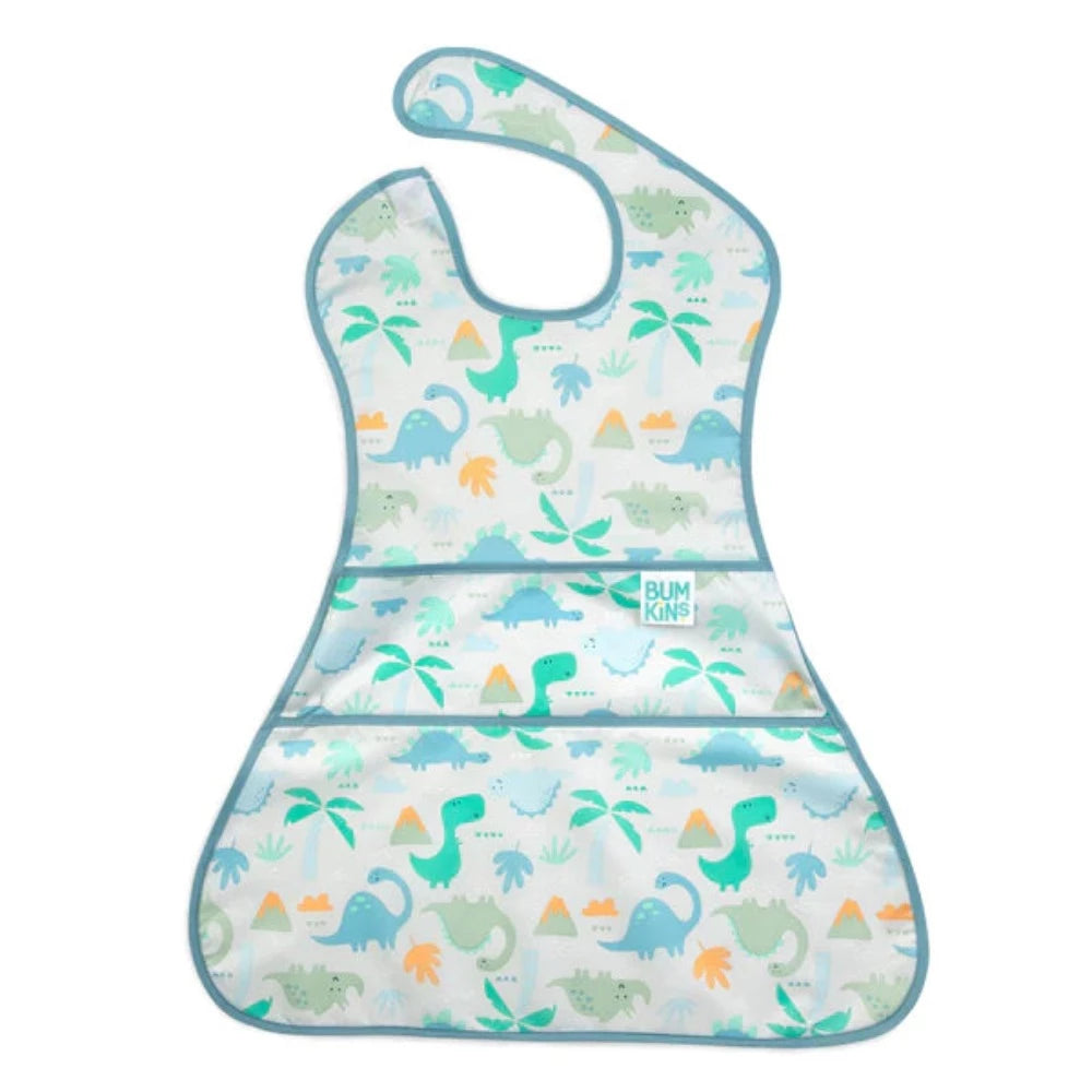 Bumkins Super-Sized SuperBib : Dinosaurs-Mealtime Essentials-Bumkins-Toycra