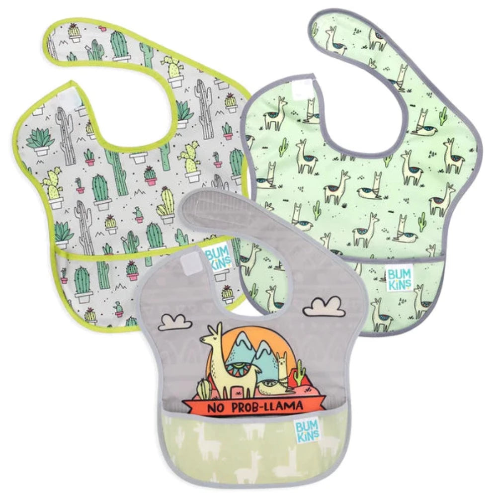 Bumkins SuperBib 3 Pack-Mealtime Essentials-Bumkins-Toycra
