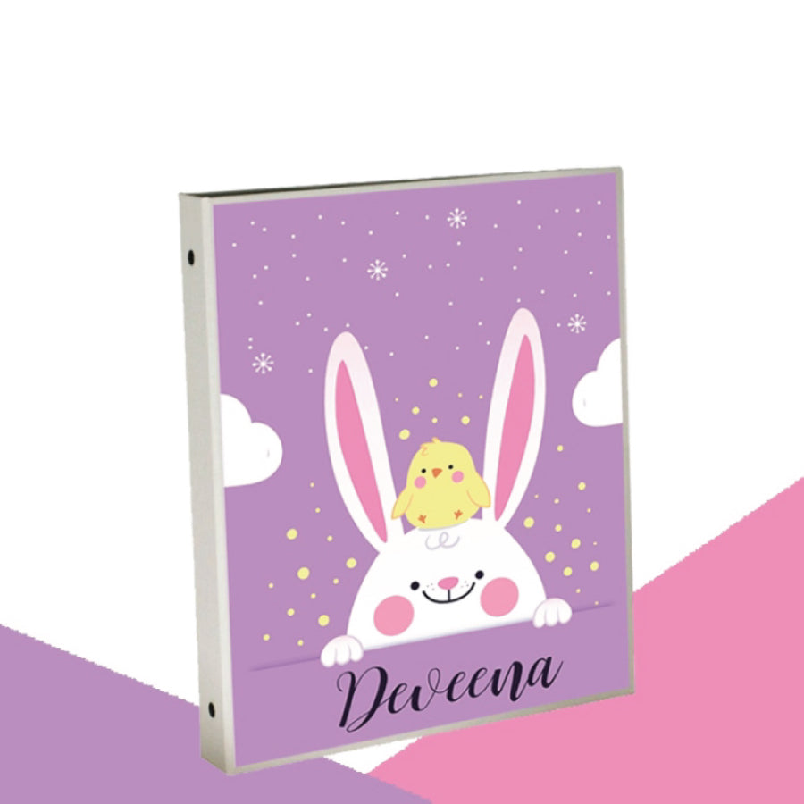 Personalised Binder - Bunny