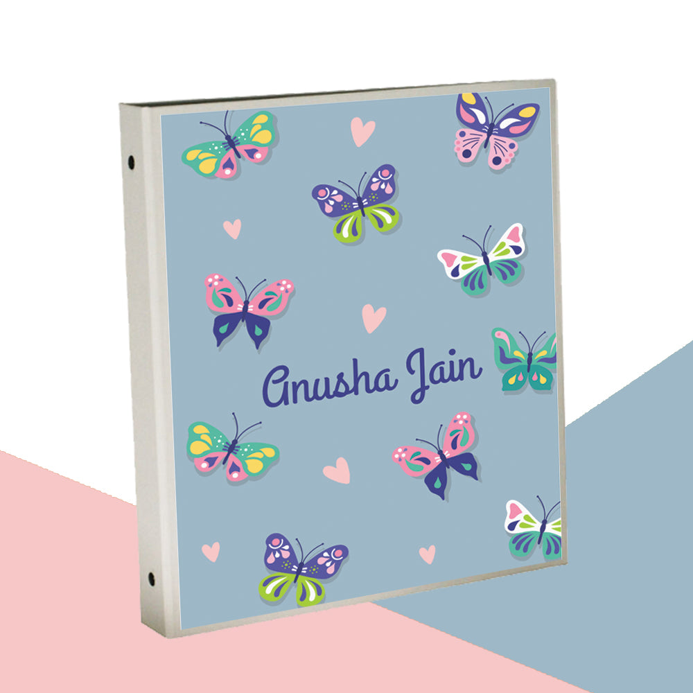 Personalised Binder - Butterfly