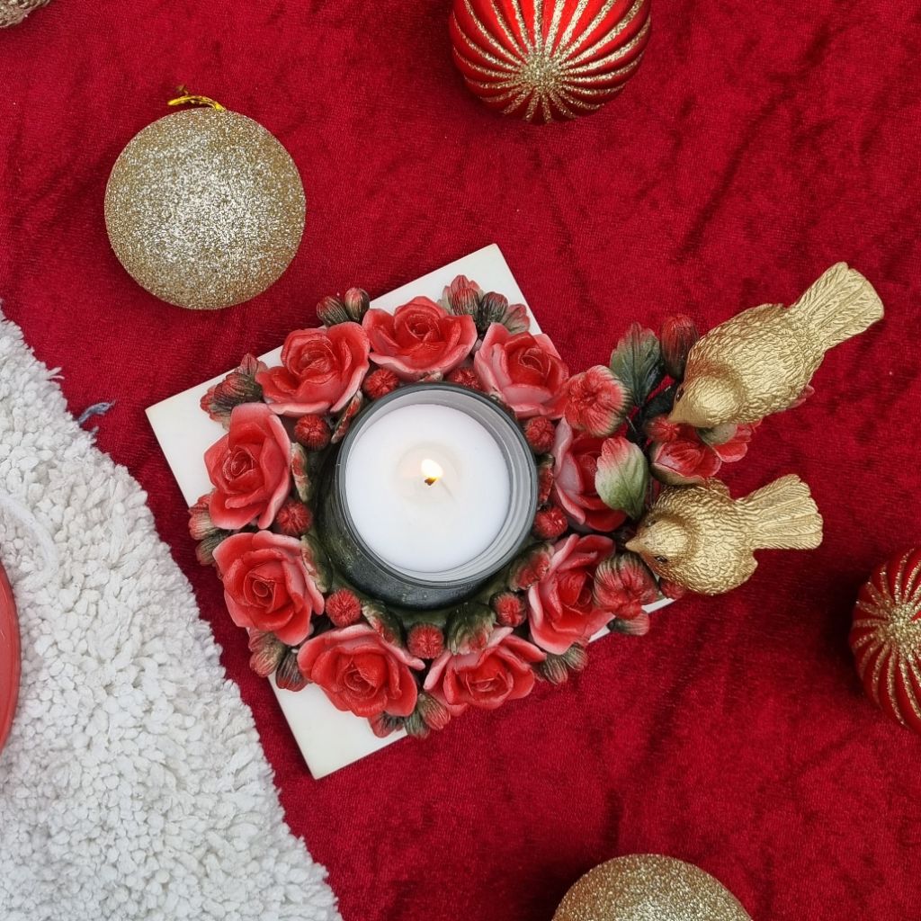 Flora-Fauna Candle Decor