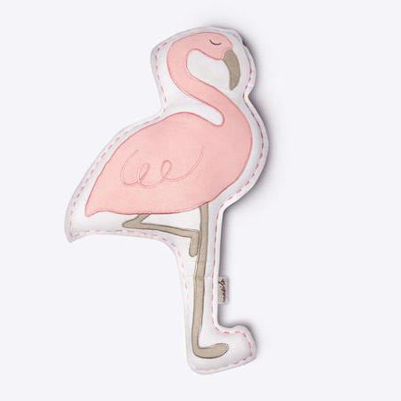 Masilo Organic Shaped Cushion - Hello Flamingo