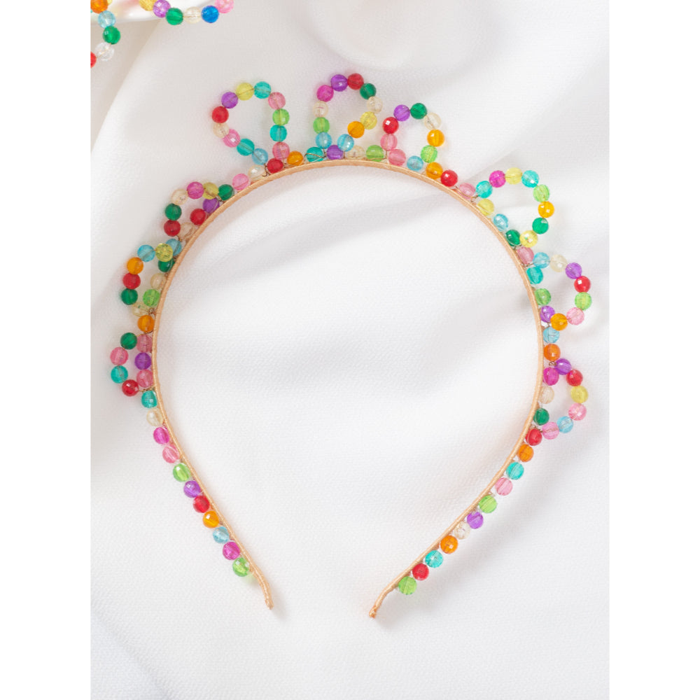 CHOKO Rainbow Pop Jewelled Hair Band - Multi Color
