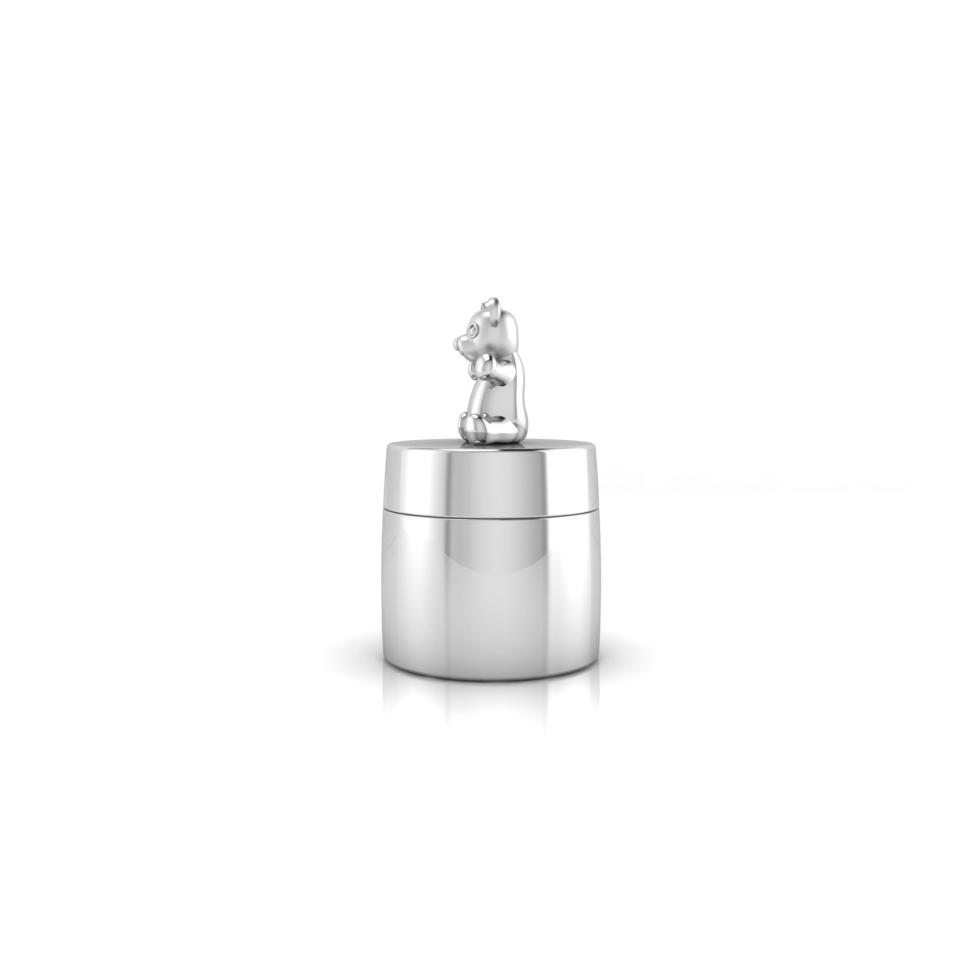 Sterling Silver Tooth Box - Teddy