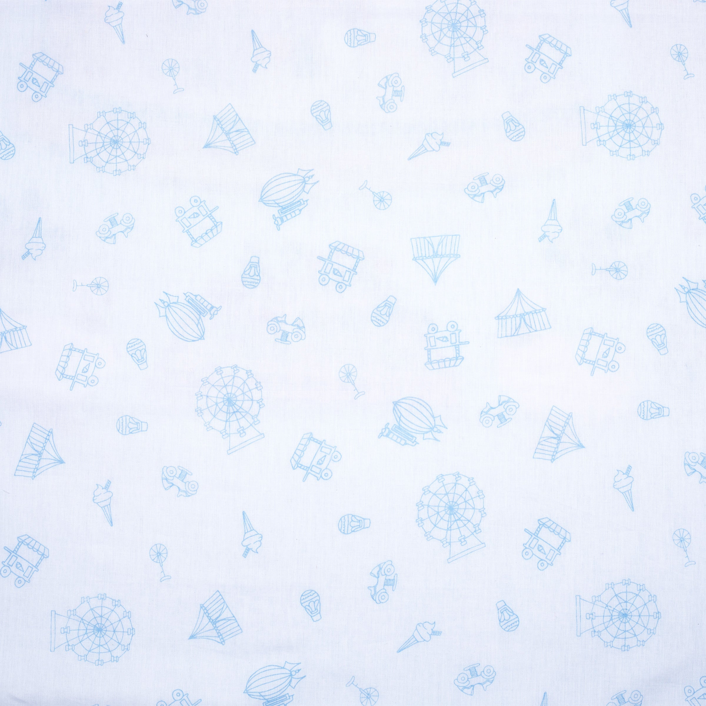 Organic Cotton Dohar – Carnival Blue