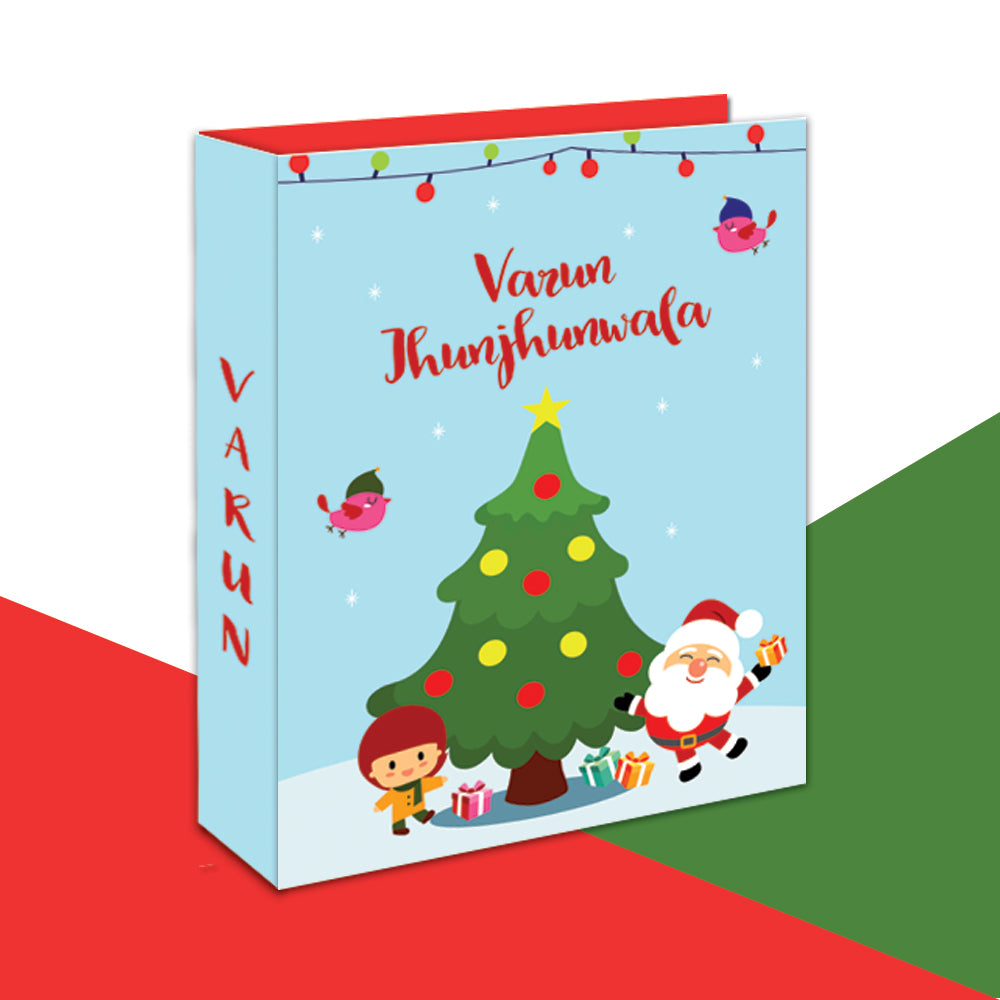 Personalised Box File - Christmas