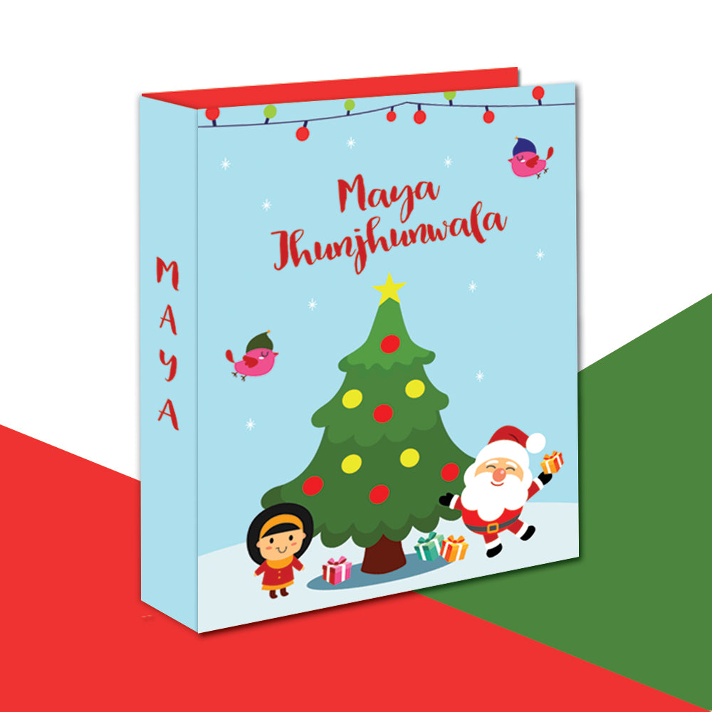 Personalised Box File - Christmas
