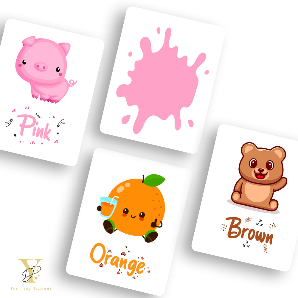 Newborn Gift Bundle - Colours, Shapes & Sensory Flash Cards