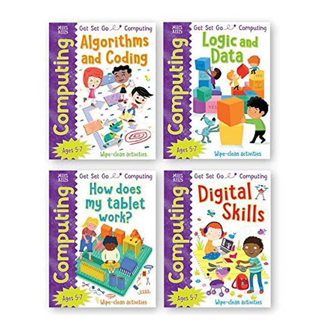 Get Set Go Computing Skills - 4 Vol Set