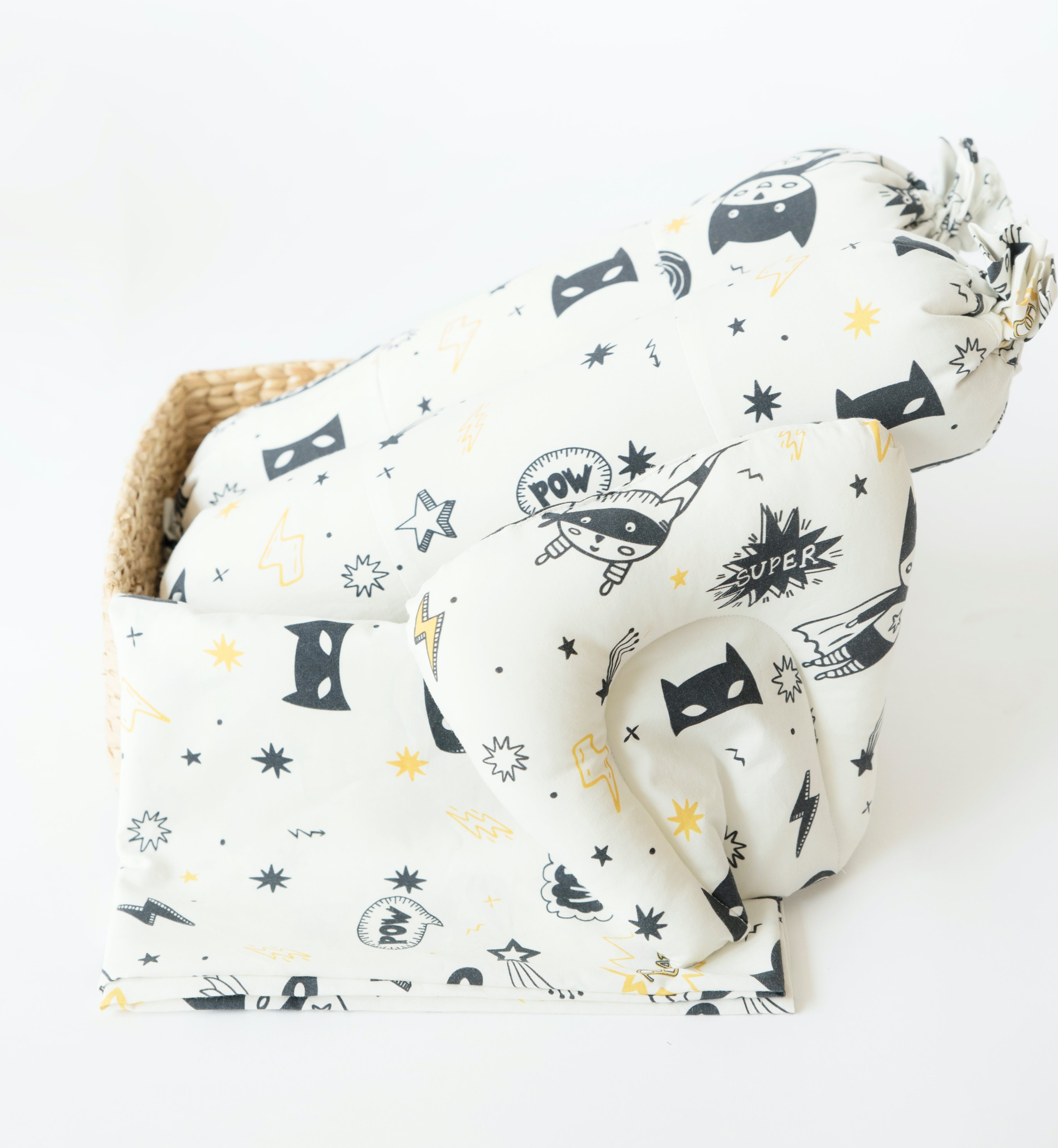 Super Value Bedding Set - Superbaby & Doodle Stars (Set Of 11)