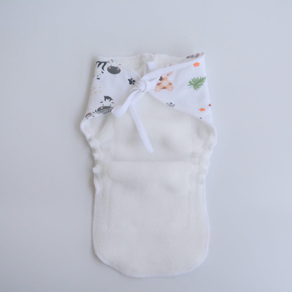 Orange Hearts - Doodle Dry Nappies (Set of 2)