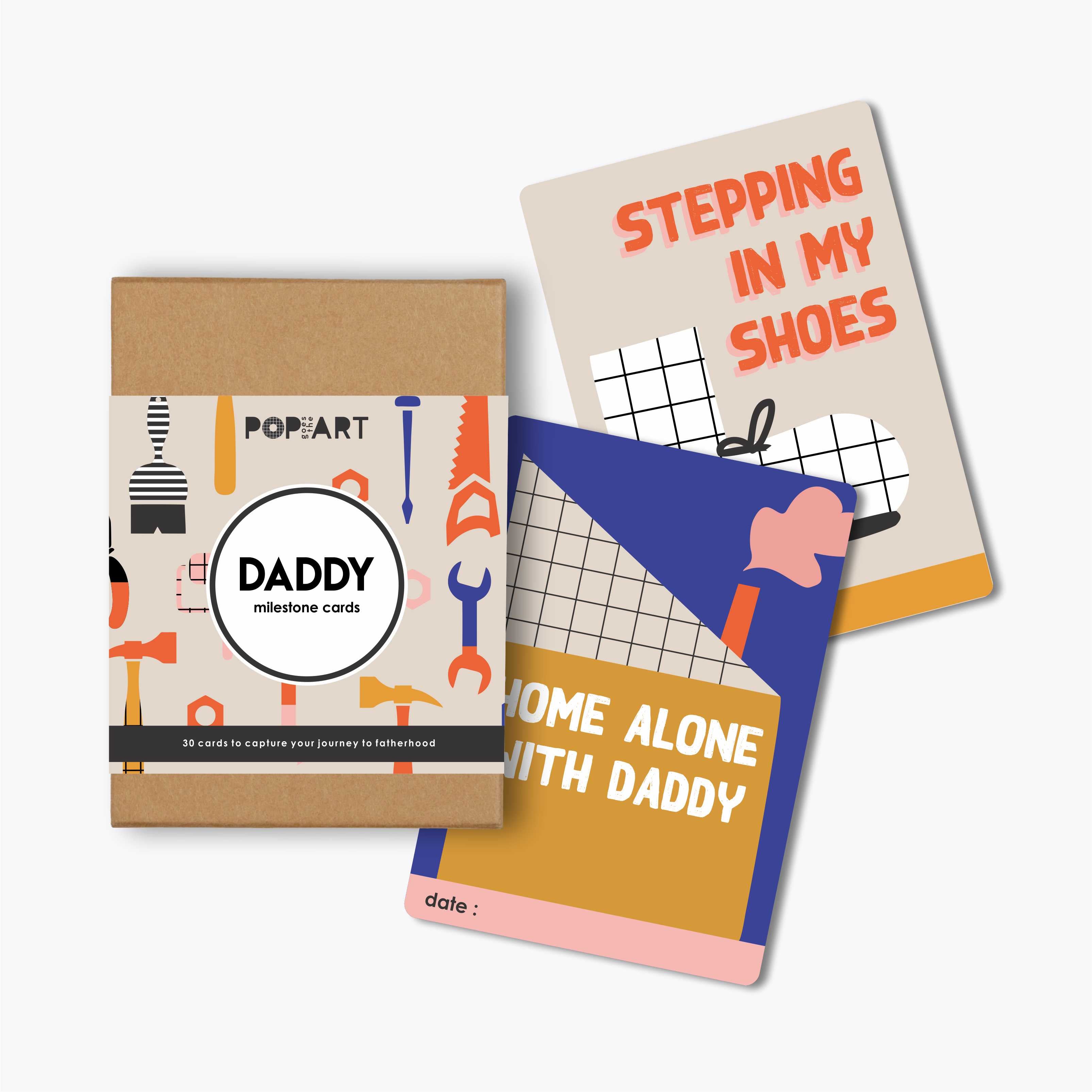 Mini Milestone Cards | Daddy