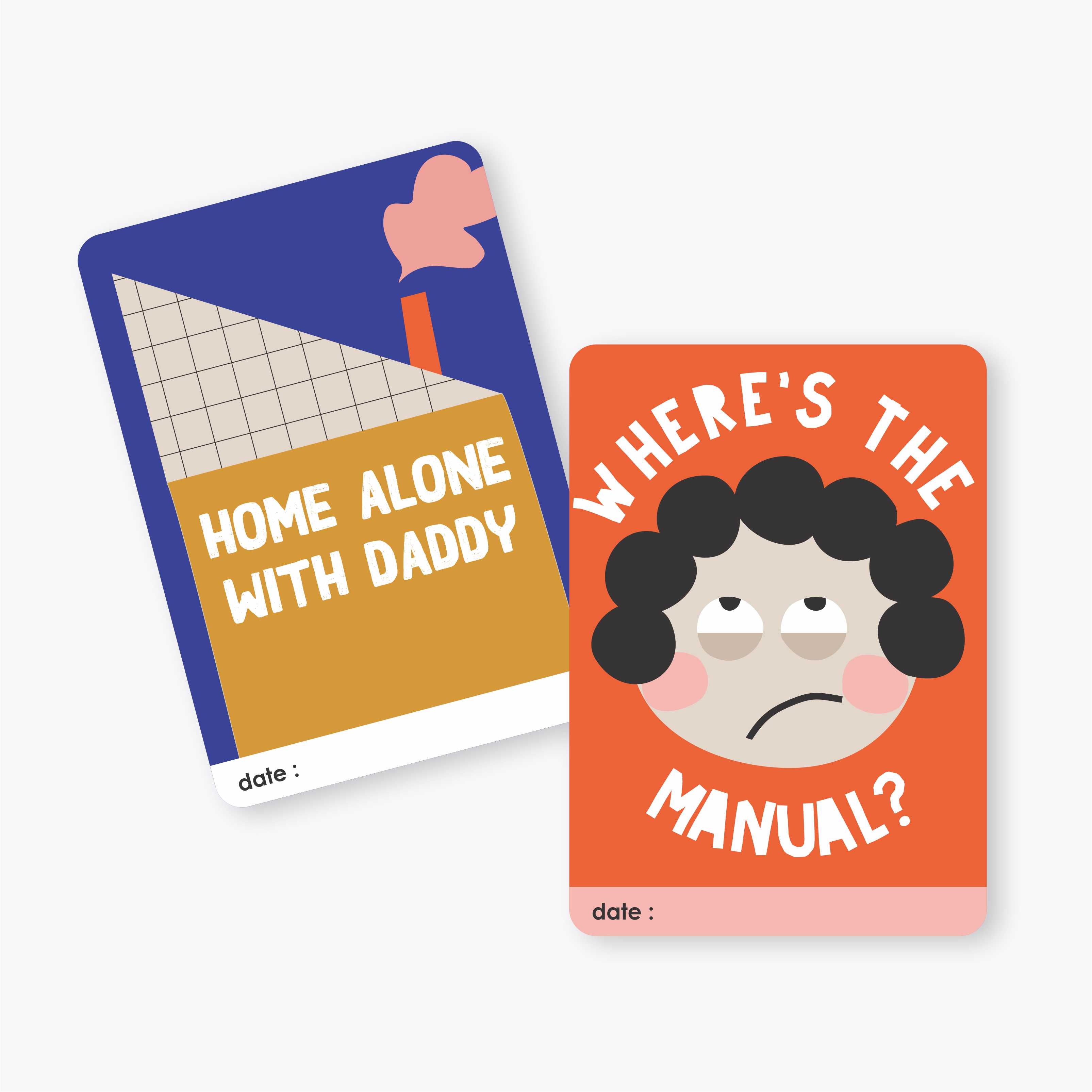 Mini Milestone Cards | Daddy