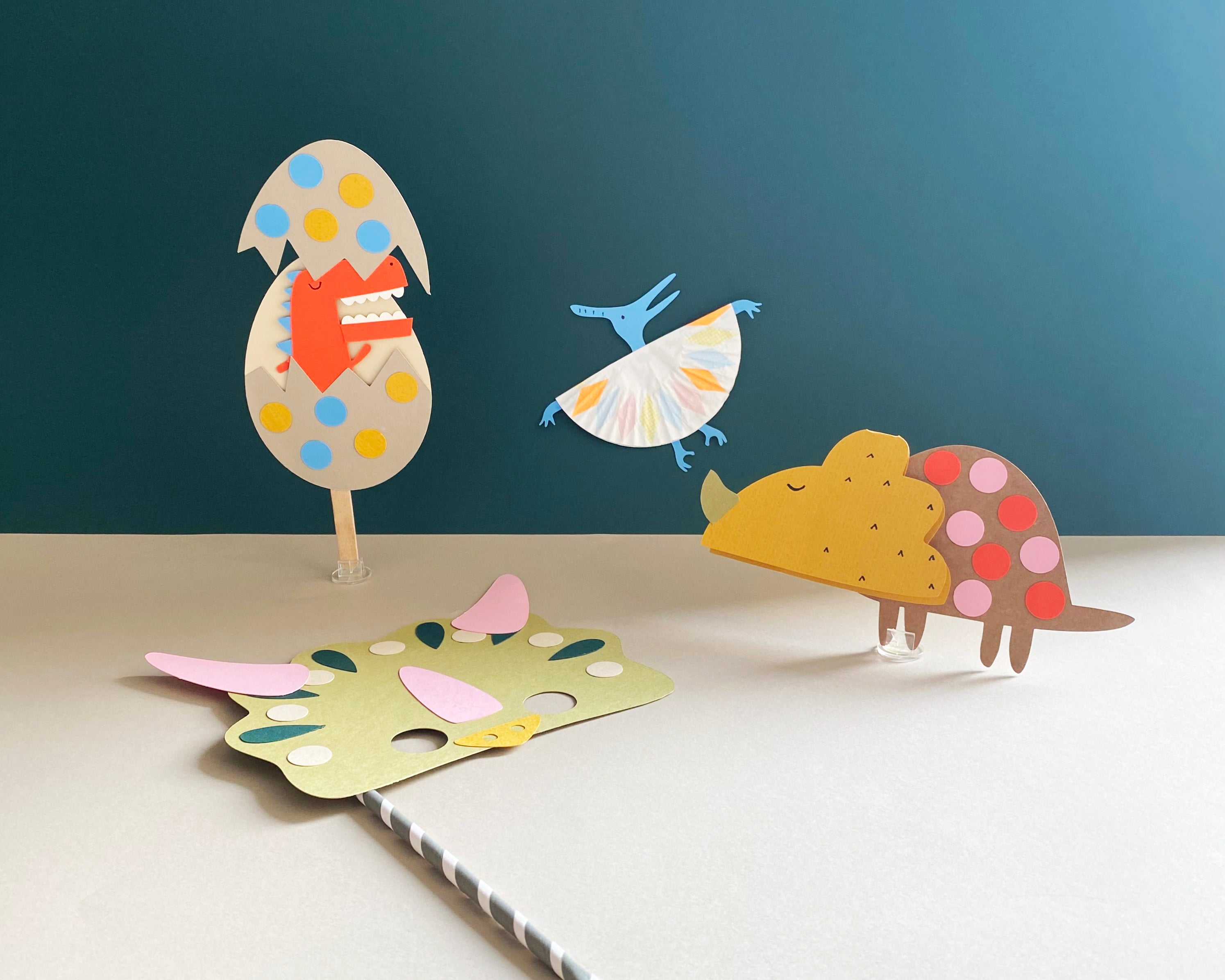 Open and Play Craft Boxes-Dapper Dinos