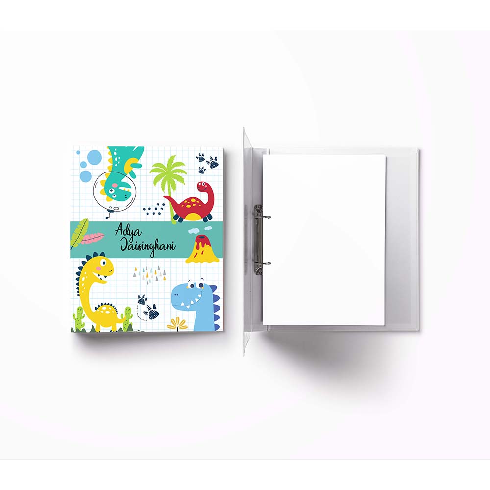 Dinosaur - A4 Vertical Clip Binder File