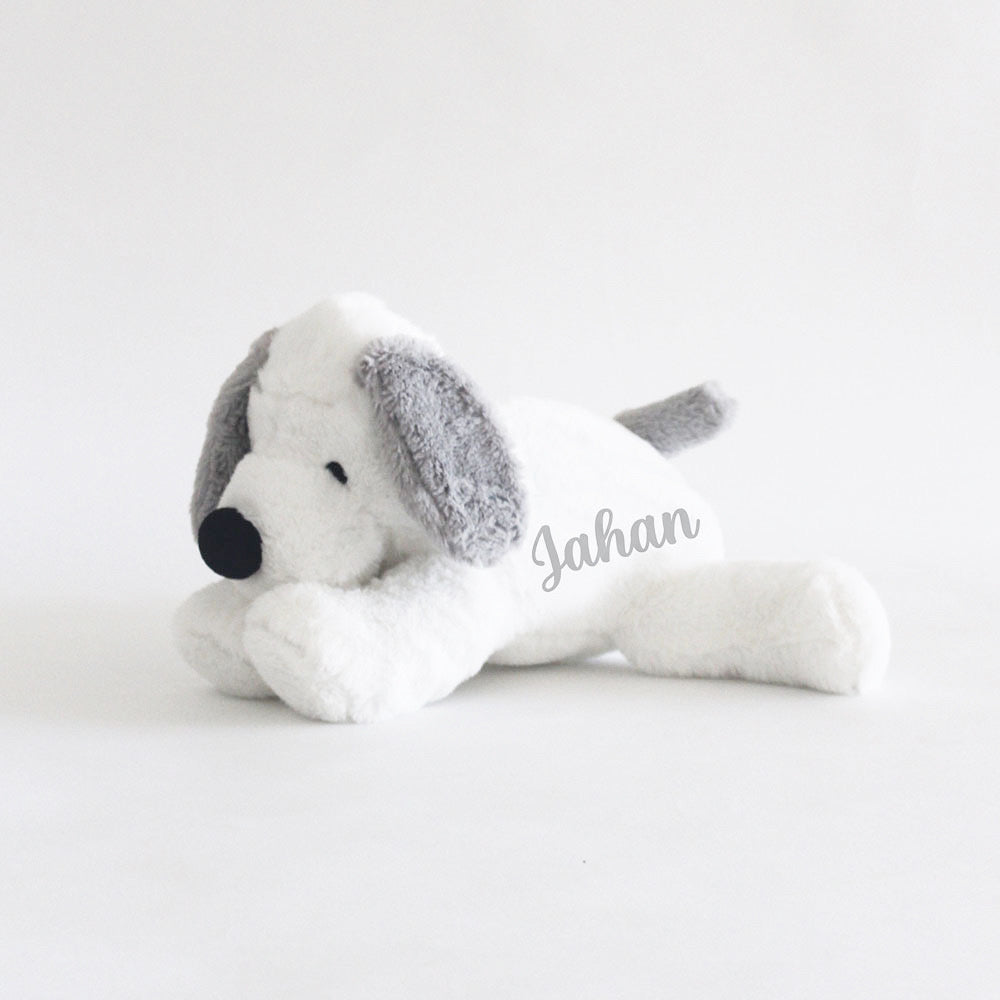 Personalised Flopsy The Doggy - Grey