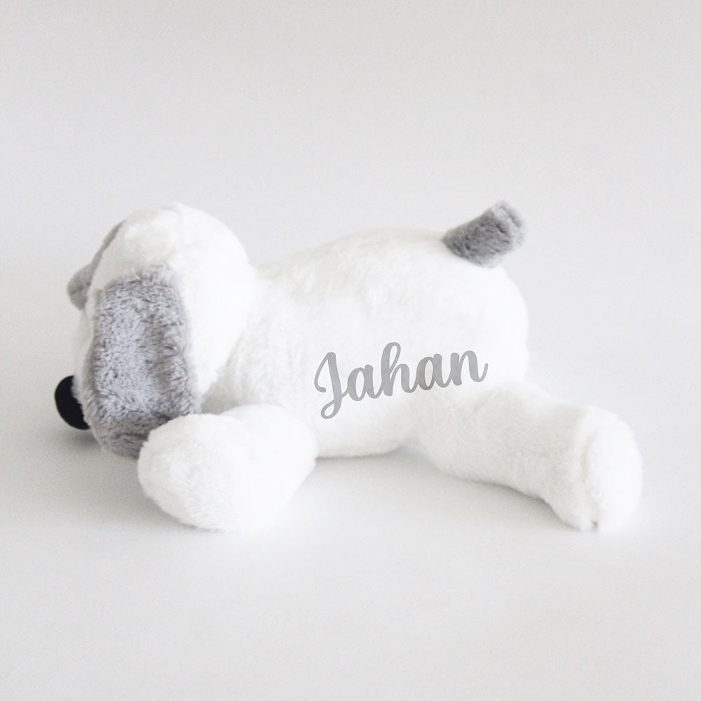 Personalised Flopsy The Doggy - Grey