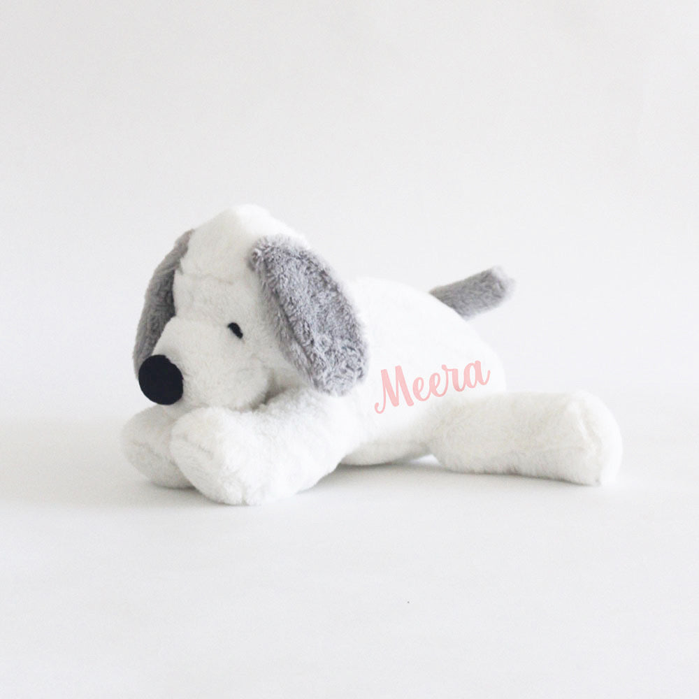Personalised Flopsy The Doggy - Pink