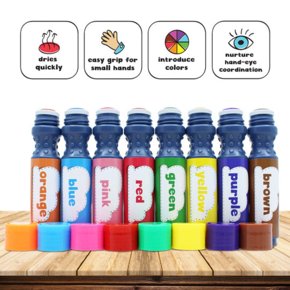 Doodle Hog Dot Markers-Arts & Crafts-Doodle Hog-Toycra