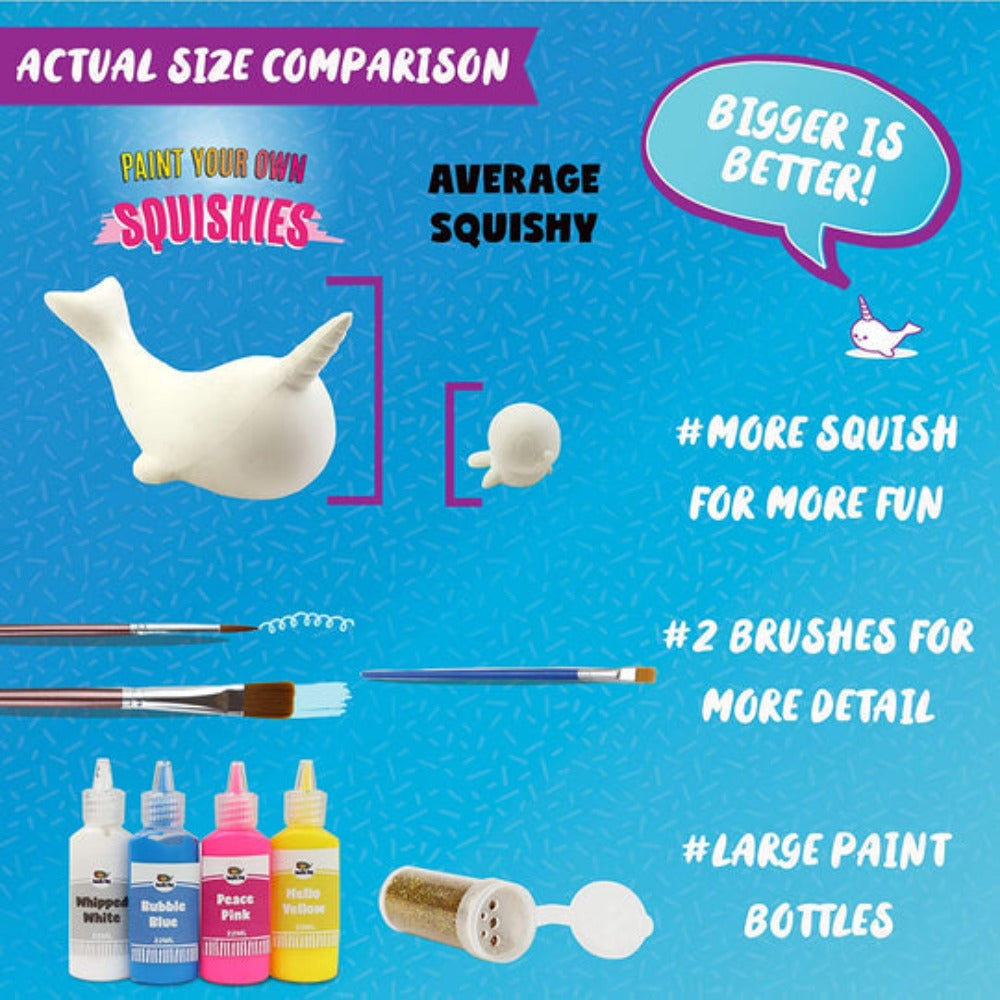 Doodle Hog Squishies Paint Kit -Unicorn-Arts & Crafts-Doodle Hog-Toycra