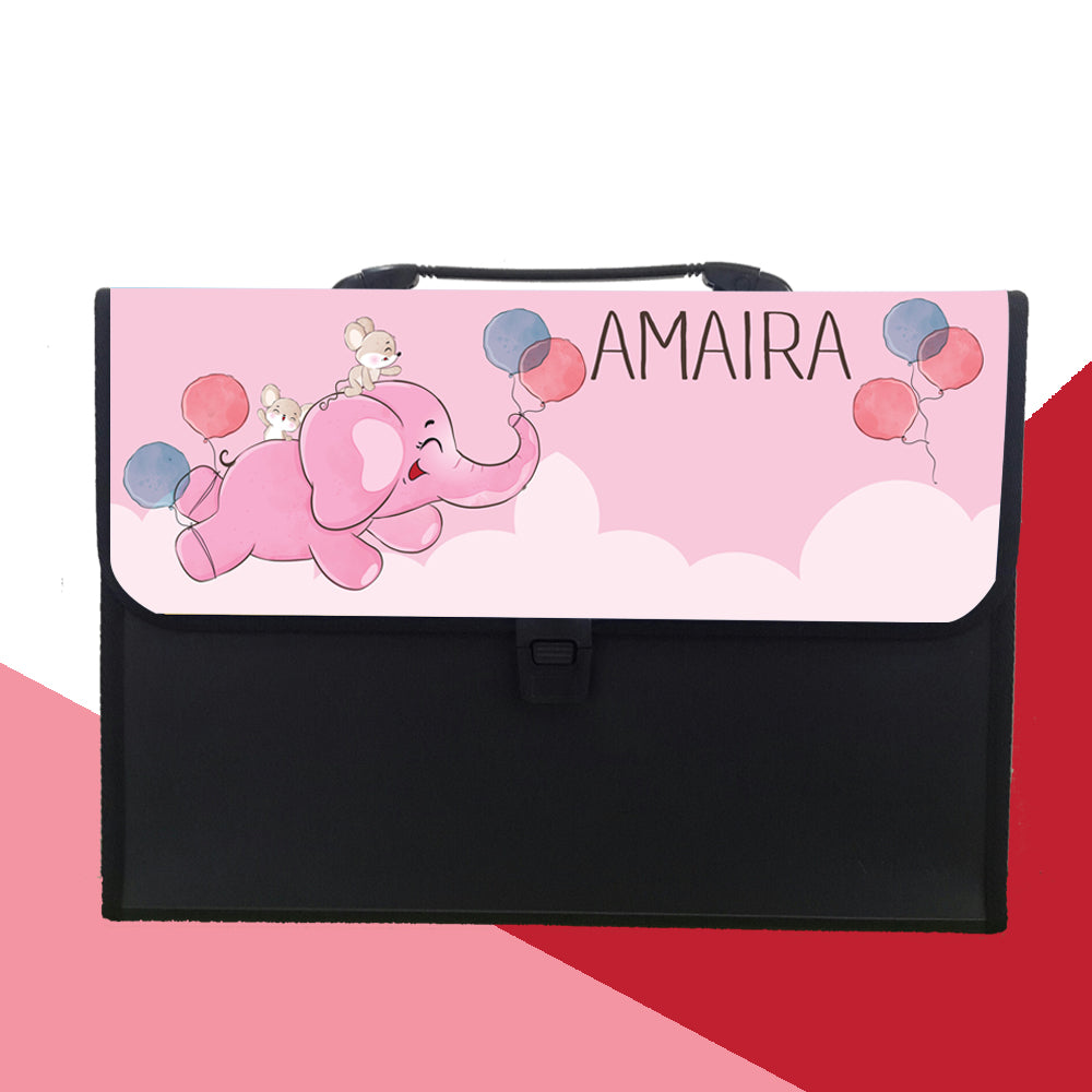 Personalised black Folder