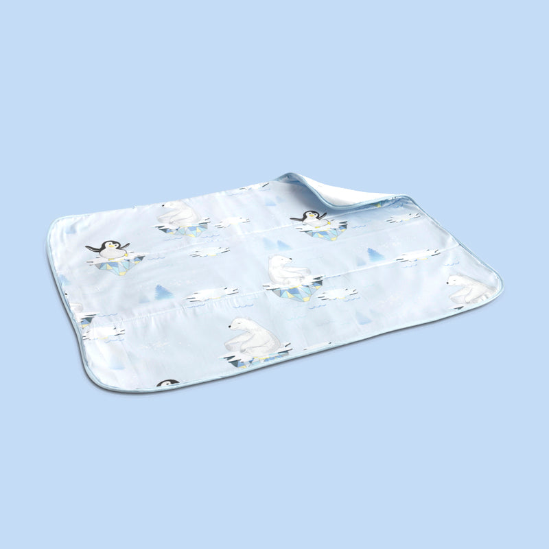 Fancy Fluff Organic Bed Protector - Arctic