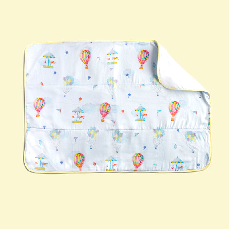 Fancy Fluff Organic Bed Protector - Carnival
