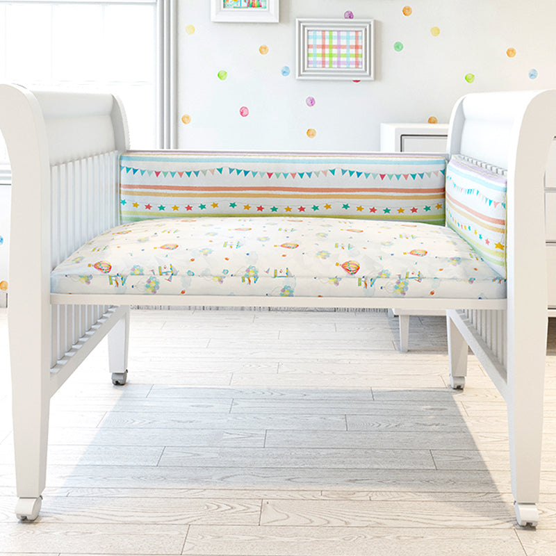 Organic Cot Half Bumper - Carnival