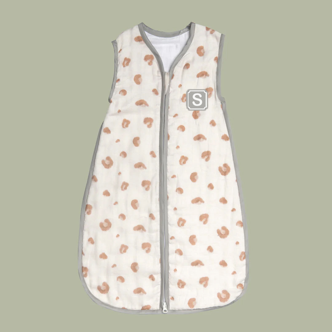 Bamboo Muslin Sleeping Bag - Safari