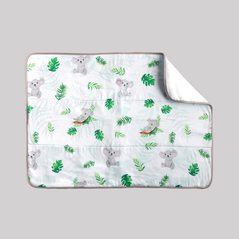 Fancy Fluff Organic Bed Protector - Koala